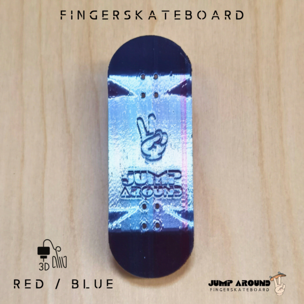 Easy Ollie Board - Red & Blue