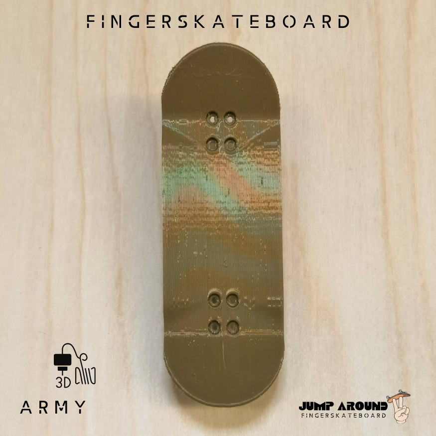 Easy Ollie Board - Army Green - Billede 2