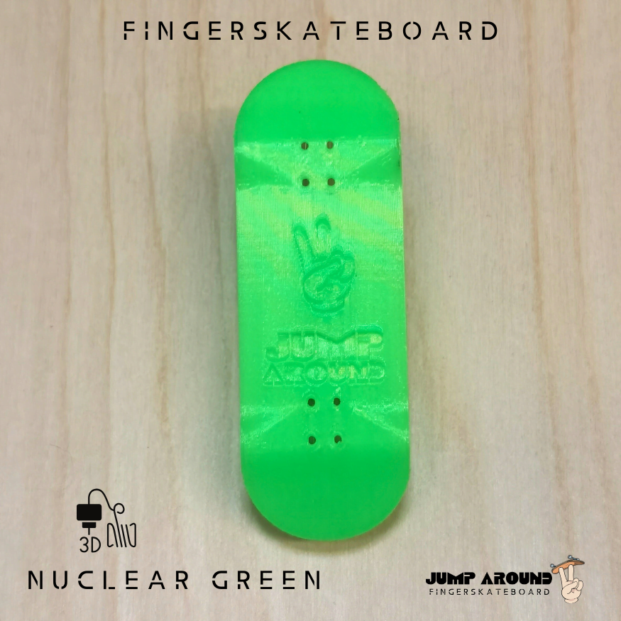 Easy Ollie Board - Nuclear Green