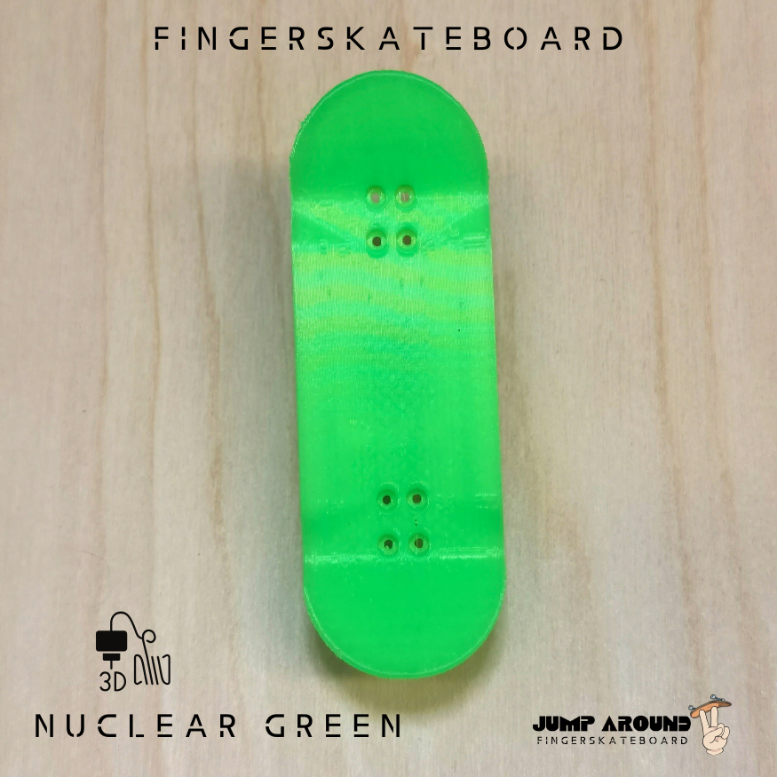 Easy Ollie Board - Nuclear Green - Billede 2