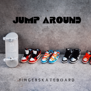 Jump Around Fingerskateboard Fingerboard 56