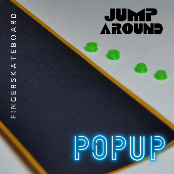 Teck Deck POPUP UPgrade Jump Around fingerboard fingerskateboard skateboard (1)