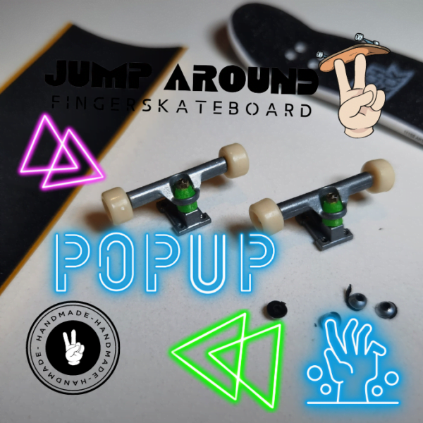 Teck Deck POPUP UPgrade Jump Around fingerboard fingerskateboard skateboard (15)