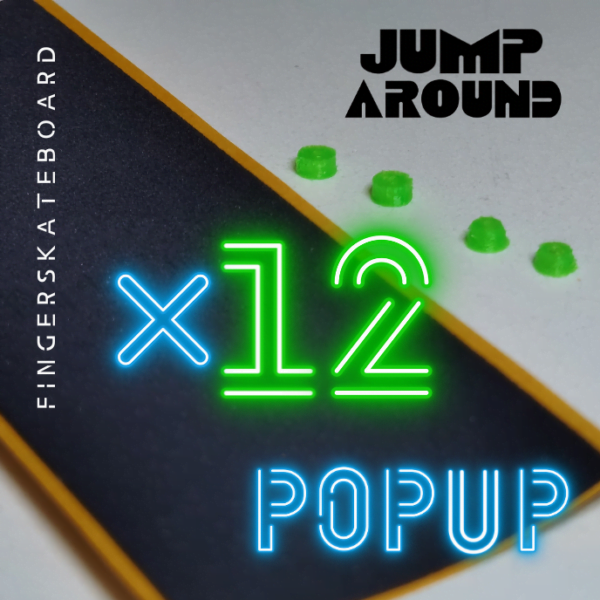Teck Deck POPUP UPgrade Jump Around fingerboard fingerskateboard skateboard (2)