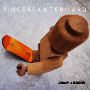 Fingerskateboard Fingerboard Jump Around Danish design Fingerboard 46
