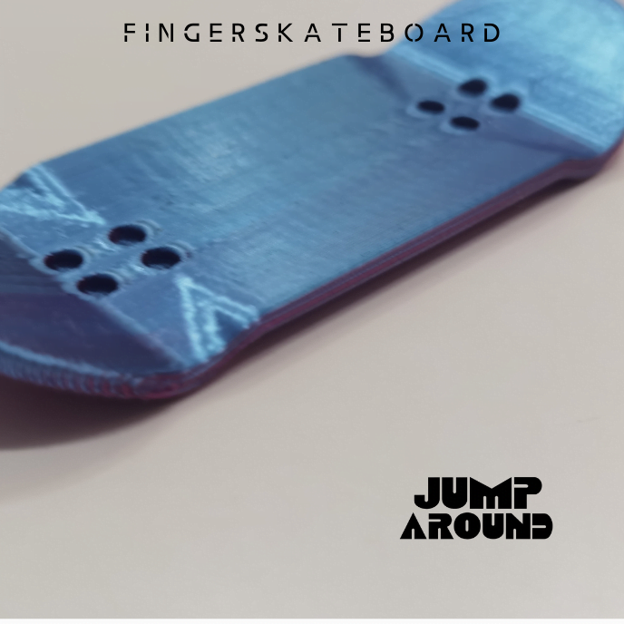 Easy Ollie Board - Red & Blue - Billede 8