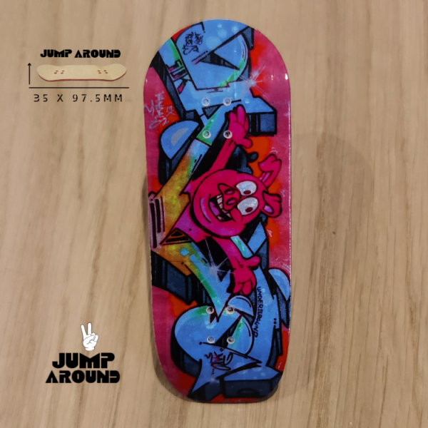 Fingerboard Fingerskateboard Jump Around PRO Wood fingerboard Fingerskate fingerboardshop (24)