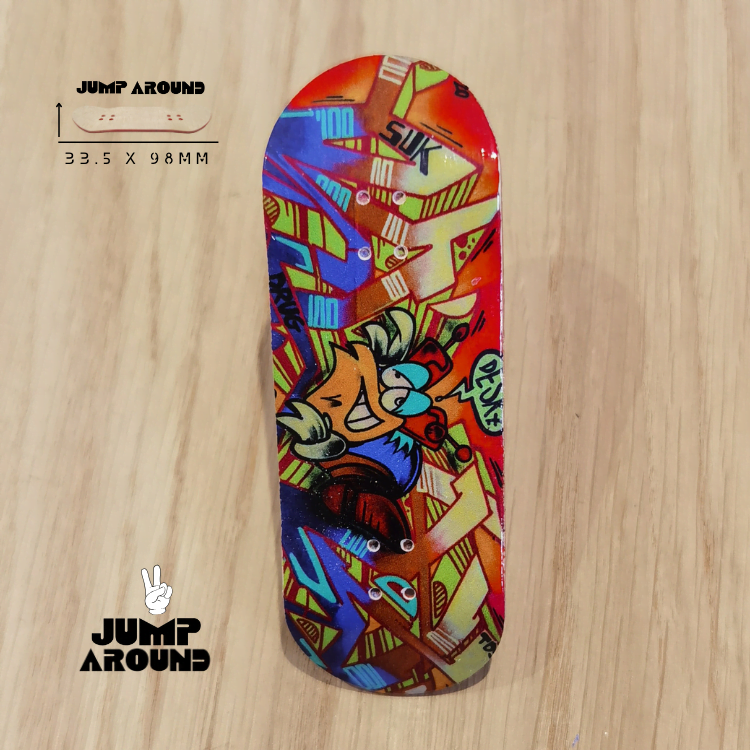 Fingerboard Fingerskateboard Jump Around PRO Wood fingerboard Fingerskate fingerboardshop (69)