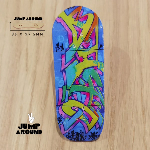 Fingerboard Fingerskateboard Jump Around PRO Wood fingerboard Fingerskate fingerboardshop (7)