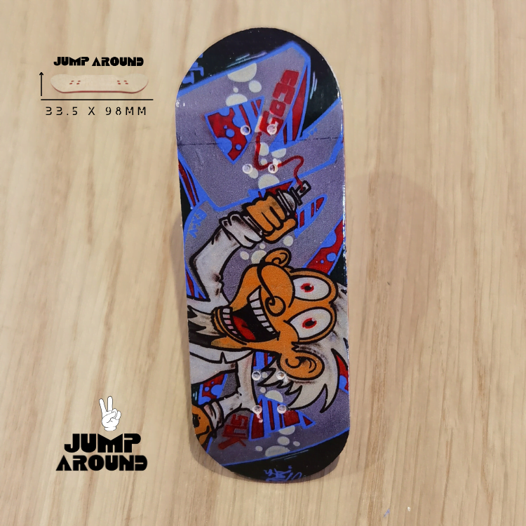 Fingerboard Fingerskateboard Jump Around PRO Wood fingerboard Fingerskate fingerboardshop (73)
