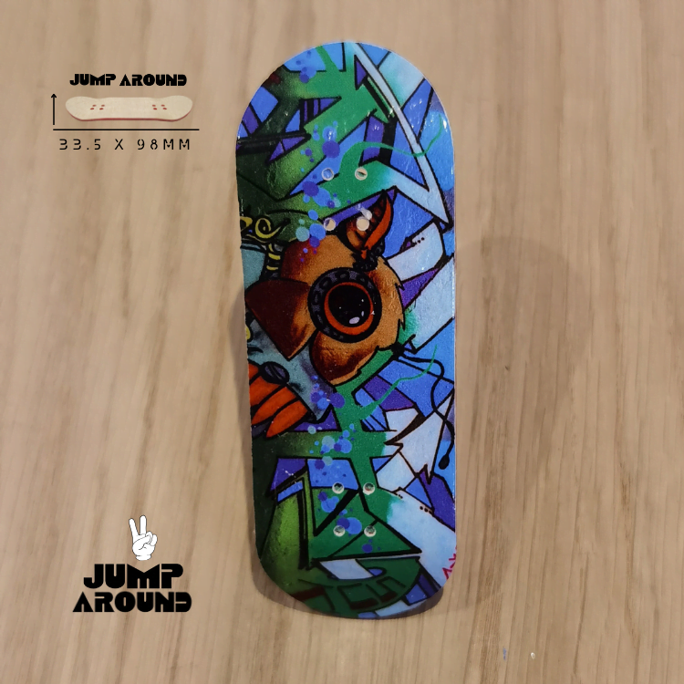 Fingerboard Fingerskateboard Jump Around PRO Wood fingerboard Fingerskate fingerboardshop (74)