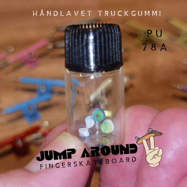 Fingerboard fingerskate fingerskateboard skateboard PU truck gummi bushing