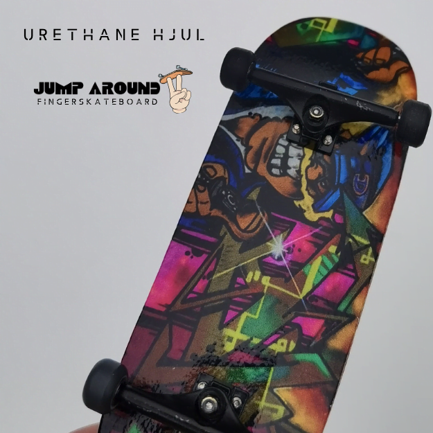 Fingerskateboard fingerboard skateboard fingerskate udstyr tech deck 2024 nyhed truck hjl wheels urethane (14)
