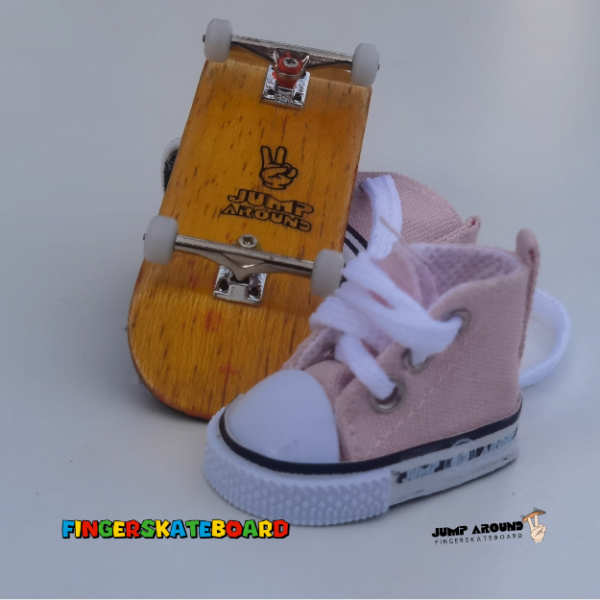 Fingerskateboard skateboard fingerboard jump around fingerboardudstyr skateudstyr (60)
