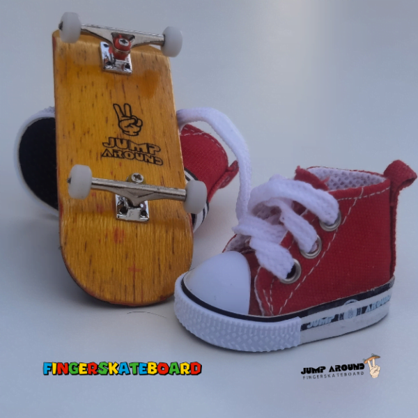 Fingerskateboard skateboard fingerboard jump around fingerboardudstyr skateudstyr (66)