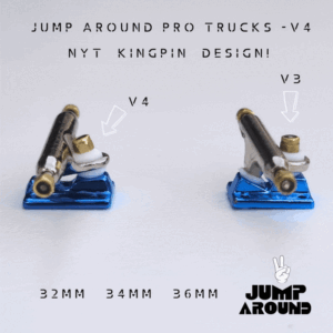 Jump Aruond Pro trucks v4 2024 fingerboard fingerskateboard