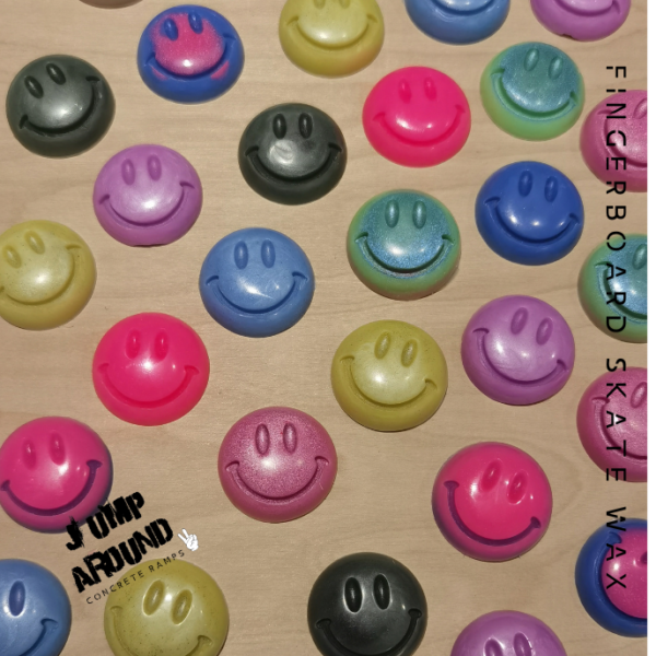 Fingerboard Skate Wax - Smiley Edition