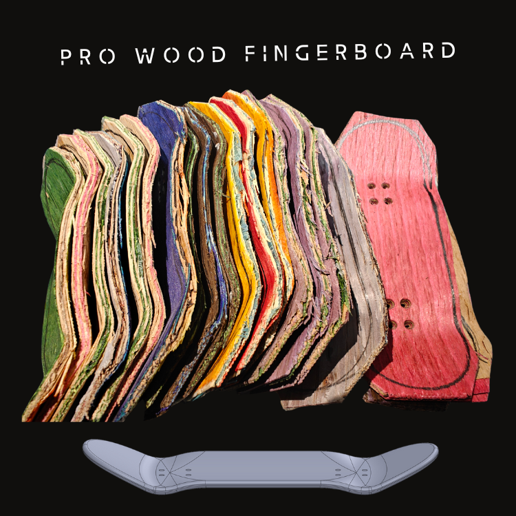 De 20 Nye PRO Wood Fingerboards fra Jump Around – Skabt til Perfektion!