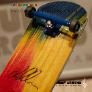 PRO Wood Fingerboard – Komplet Sæt (36mm Hexagon Trucks)