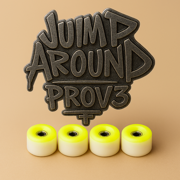 Jump Around PRO V3 High Yellow / White - Bowl edition - 72D