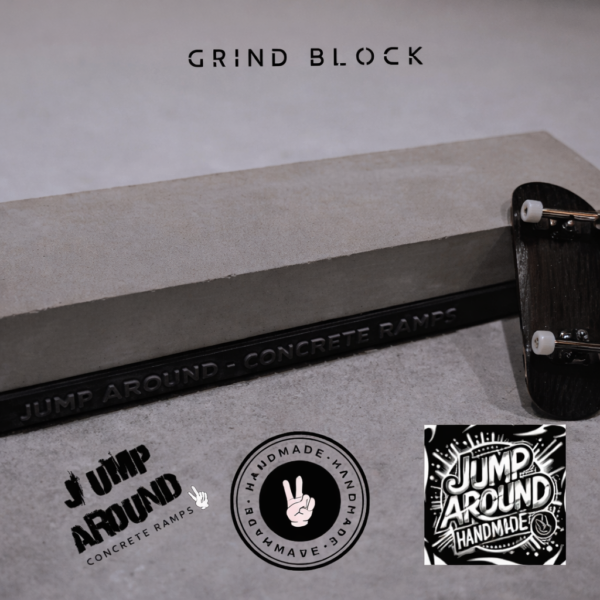 Jump Around Concrete Ramps - GRIND BLOCK - Sort