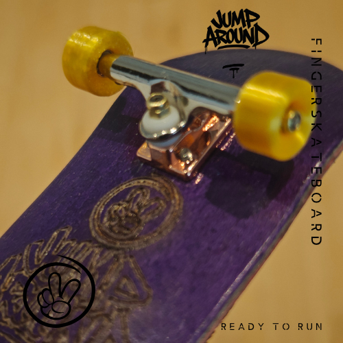 PRO WOOD SIGNATUR - Purple Pop - Orange baseplate 34mm