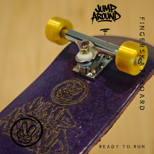 PRO WOOD SIGNATUR - Purple Pop - Sølv baseplate 34mm