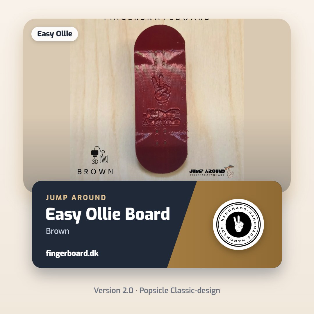 Easy Ollie Board - Brown – Jump Around