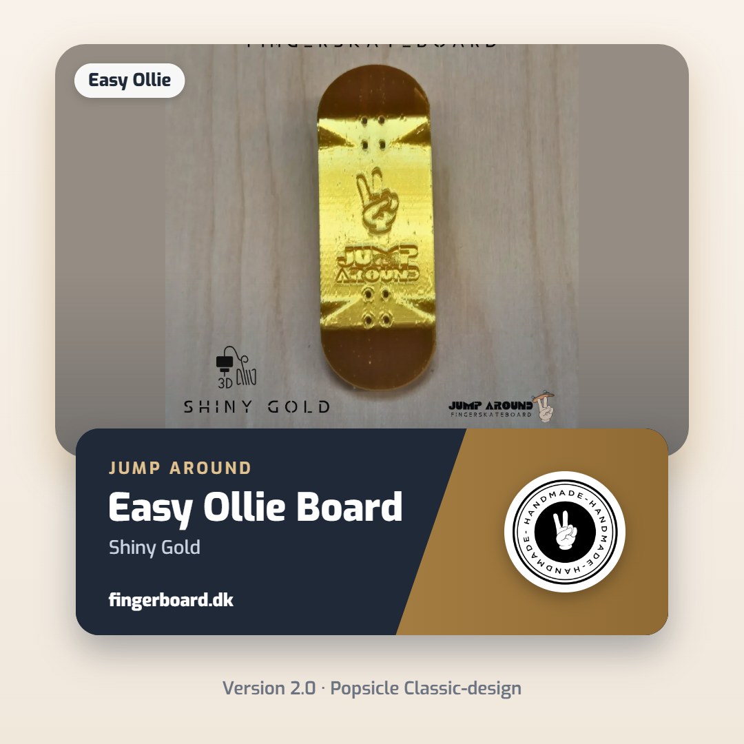 Easy Ollie Board - Shiny Gold – Jump Around