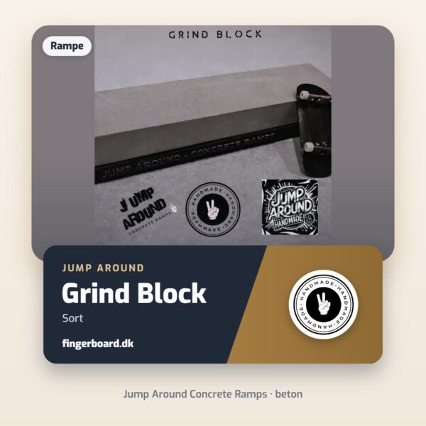 Jump Around Concrete Ramps - GRIND BLOCK - Sort – Jump Around