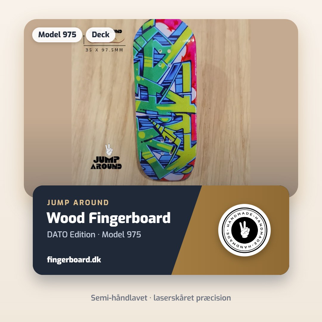 Jump Around Wood Fingerboard - 975 – Jump Around