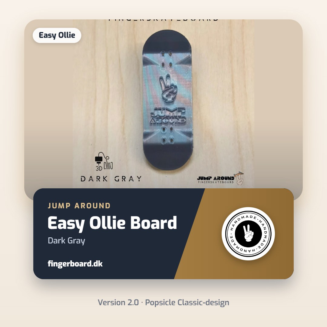 Easy Ollie Board - Dark Gray – Jump Around